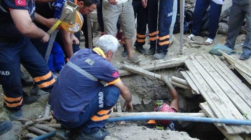 Define Aramak İ&ccedil;in A&ccedil;ılan Kuyuda G&ouml;&ccedil;&uuml;k