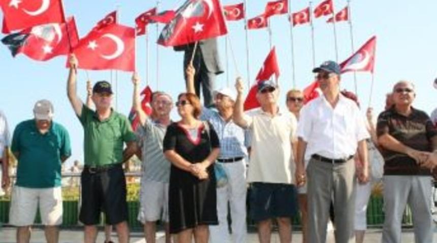 Atat&uuml;rk B&uuml;st&uuml;ne Saldırı Marmaris&rsquo;te Kınandı