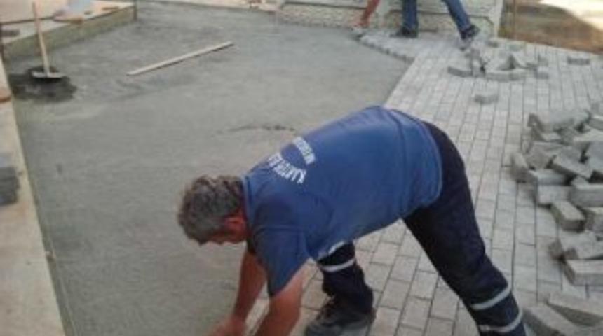 İbrikdere Camii&rsquo;nde &Ccedil;evre D&uuml;zenlemesi