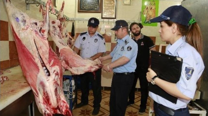 Şahinbey Belediyesi Zabıta Ekipleri Kasapları Denetledi