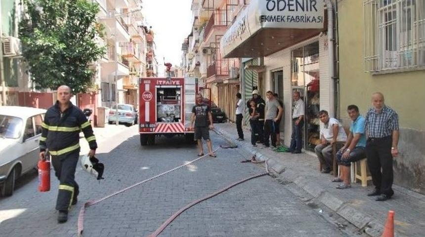 Yangın Değil Mahalle Sakinlerinin Telaşı Korkuttu