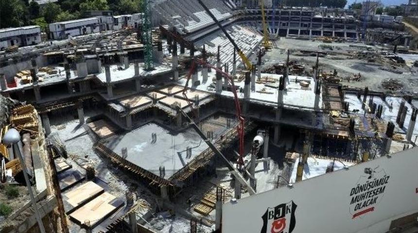 Vodafone Arena&rsquo;da &Ccedil;alışmalar S&uuml;r&uuml;yor