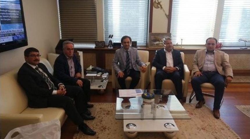 Manisa Heyetinden İbb Genel Sekreteri Bara&ccedil;lı&rsquo;ya Ziyaret