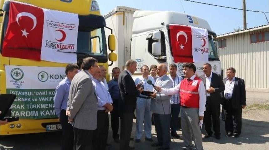 Kızılay&rsquo;ın Irak&rsquo;a Yardımları Devam Ediyor