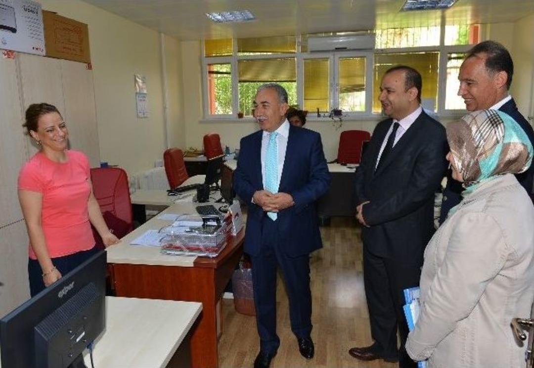 Vali B&uuml;y&uuml;k&rsquo;ten Denetim Ve İnceleme Ziyaretleri