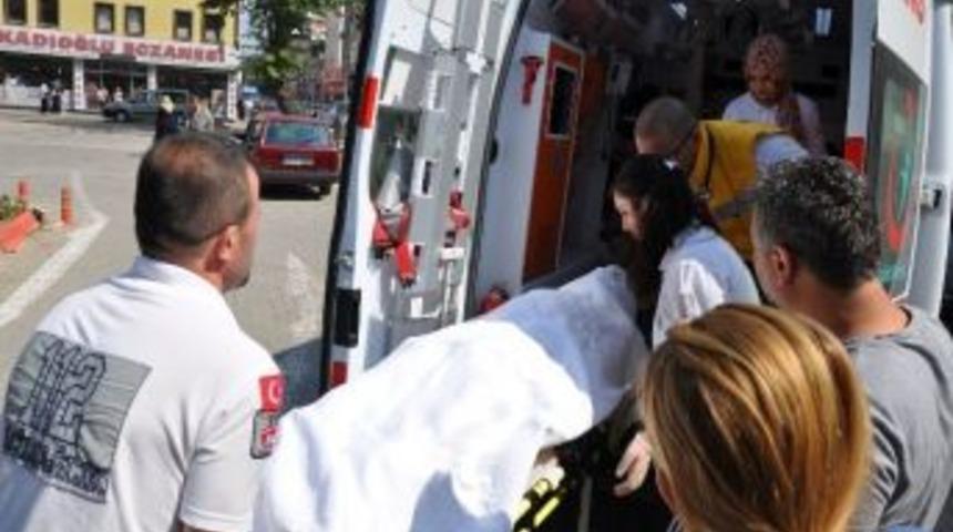 Camları Yıkarken Y&uuml;ksek Gerilime Kapıldı