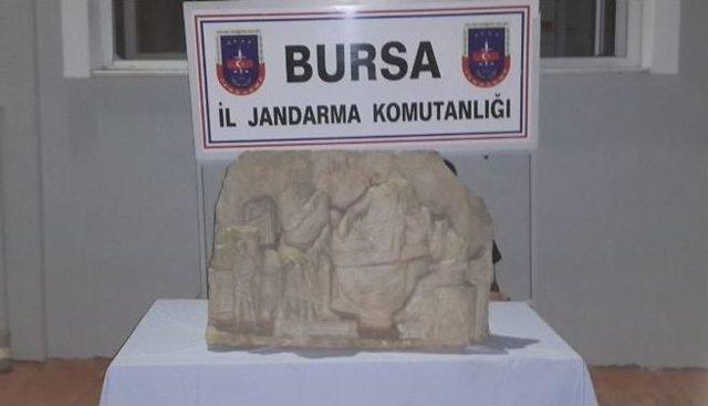 Bursa’da Eski Roma Dönemine Ait Tarihi Eser Ele Geçirildi