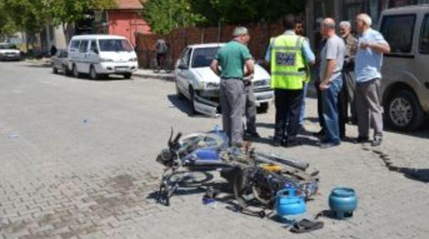 Osmancık&rsquo;ta Trafik Kazası: 1 Yaralı