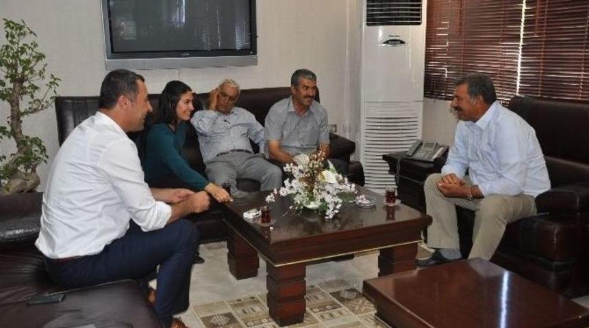 Mehmet &Ouml;calan, Batman Belediyesi&rsquo;ni Ziyaret Etti