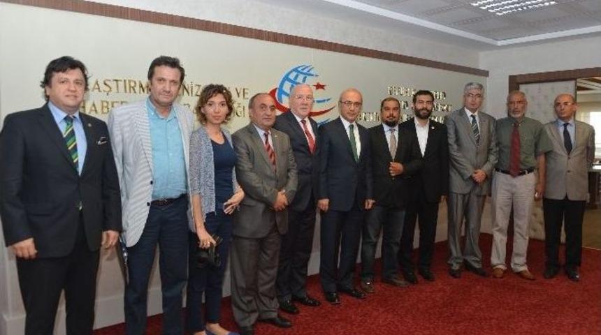 Gazeteciler Konfederasyonu&rsquo;ndan Bakan Elvan&rsquo;a Ziyaret