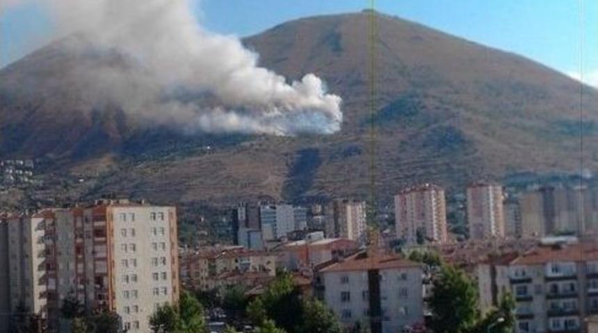 Ali Dağı&rsquo;nda Yangın
