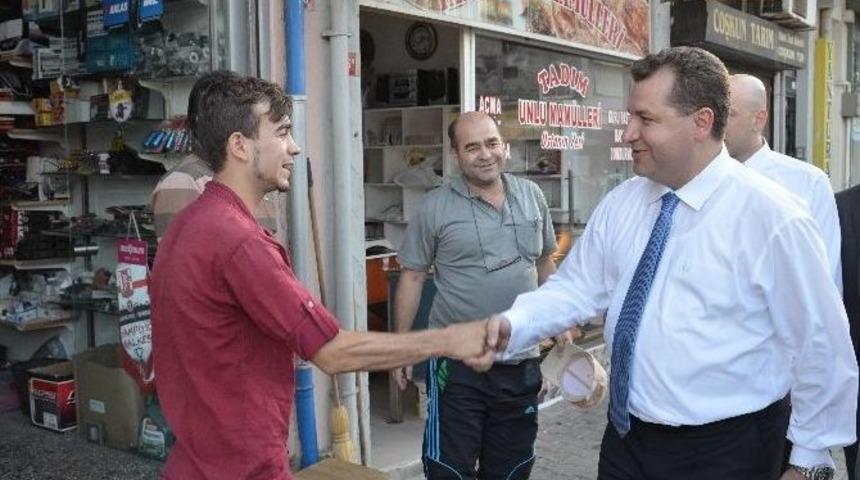 Başkan Yılmaz&rsquo;dan Esnaf Ziyareti