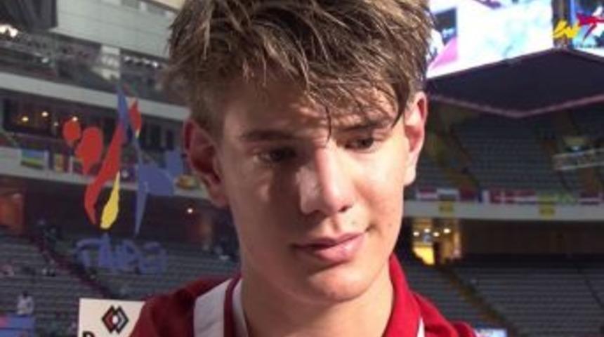 &Ccedil;in&rsquo;de Talha Bayram&rsquo;dan Bronz Madalya