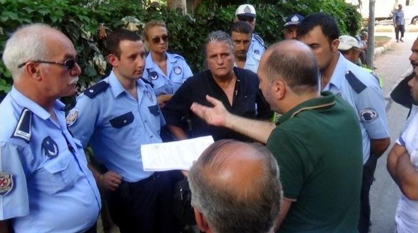 Mersin&rsquo;de Otopark Boşaltma Gerginliği