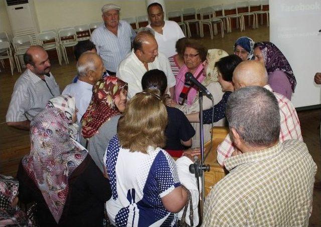 Prof. Dr. Okutan Korkuteli’nde Bilgilendirme Toplantısı Yaptı