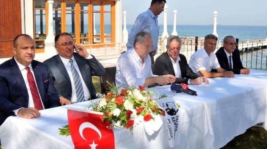 Chp Genel Başkan Adayı Muharrem İnce: