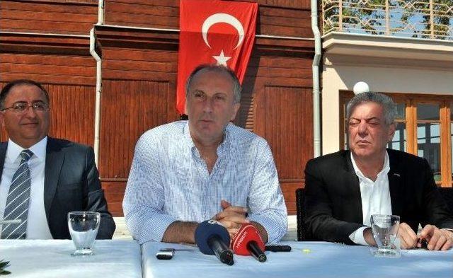 Chp Genel Başkan Adayı Muharrem İnce: