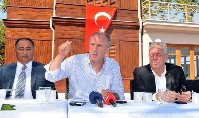 Chp Genel Başkan Adayı Muharrem İnce: