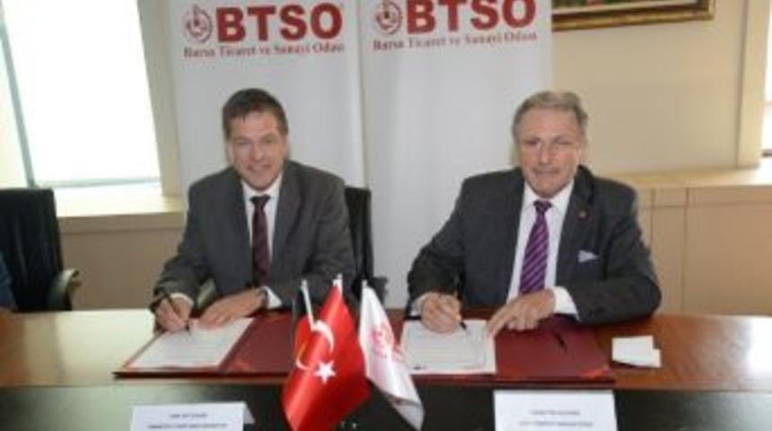 Btso, Darmstadt İle İş Birliği Protokol&uuml; İmzaladı