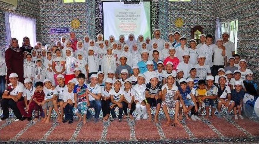 Yaz Kur&rsquo;an Kursları Tamamlandı