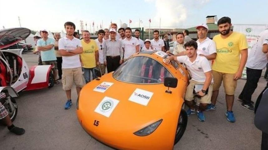 &Ccedil;&uuml; &Ouml;ğrencilerinin &Uuml;rettiği Elektrikli Araca T&uuml;bitak&rsquo;tan &Ouml;zel &Ouml;d&uuml;l