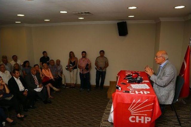 Chp Sol Kanat Grubu: “partinin Sol Kimliğinin Güçlenmesi Lazım”