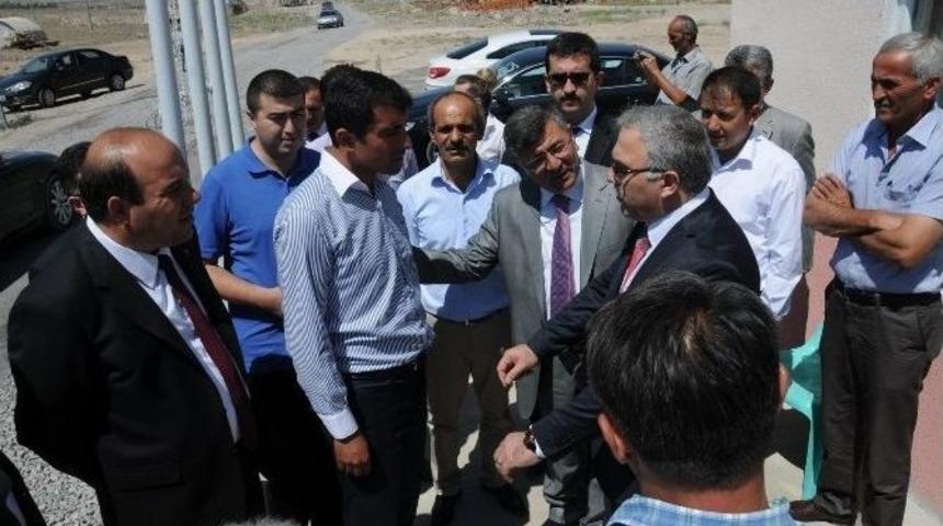 Toki Başkanı Turan&rsquo;dan Belediye Başkanı Faruk Akdoğan&rsquo;a Ziyaret