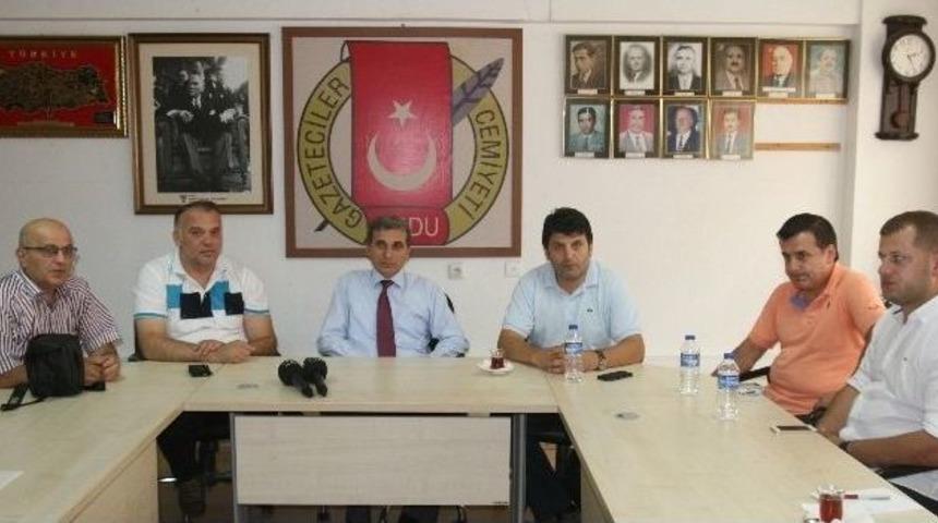 Ordu Gazeteciler Cemiyeti&rsquo;ne Nezaket Ziyareti