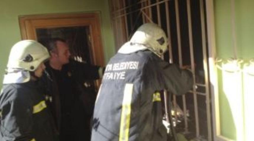 Malatya&rsquo;da Ev Yangını