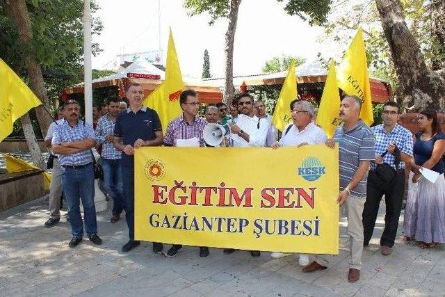 Türk Eğitim Sen Ve Eğitim Sen’den Basın Açıklaması