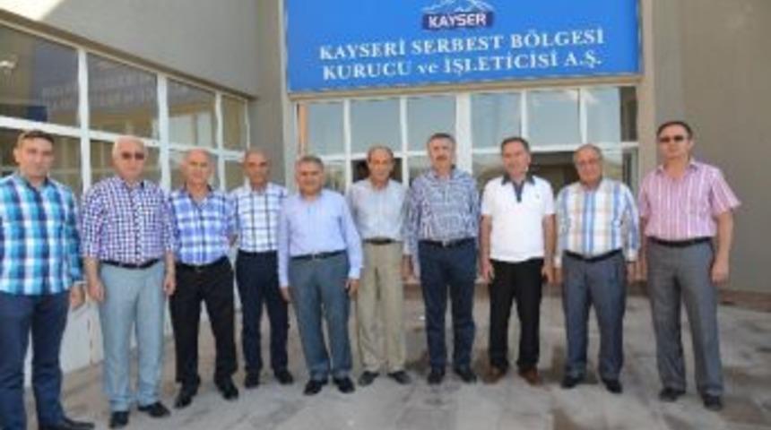 Kayseri Serbest B&ouml;lge Y&ouml;netim Kurulu Toplantısı Yapıldı