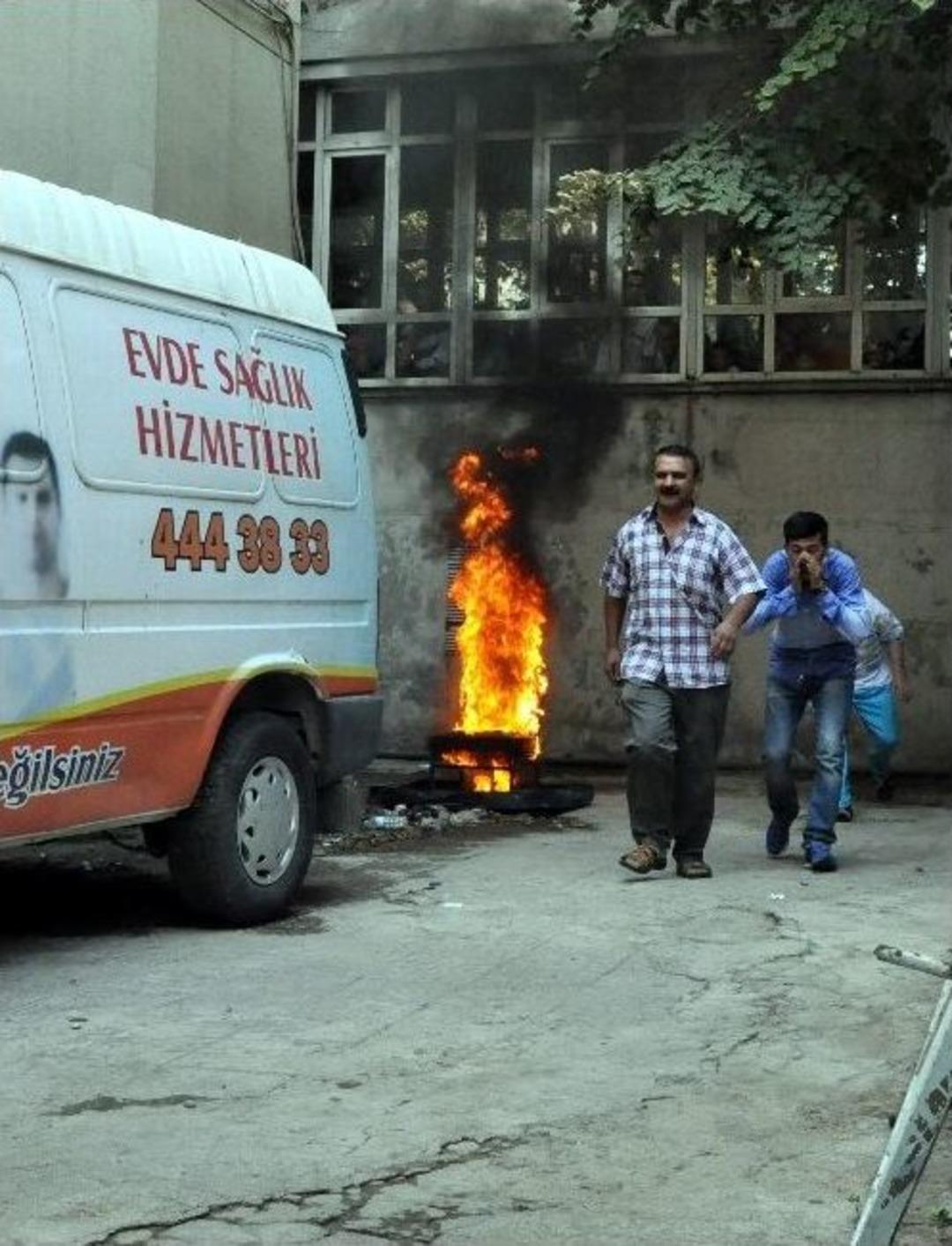 Hastanedeki Yangın Tatbikatı Başarıyla Uygulandı
