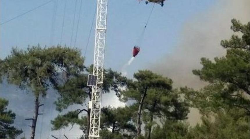 Muğla&rsquo;da Orman Yangını