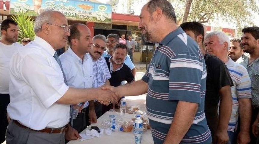Başkan Kocamaz Tırmıl Sanayi Sitesi Esnafıyla Bir Araya Geldi