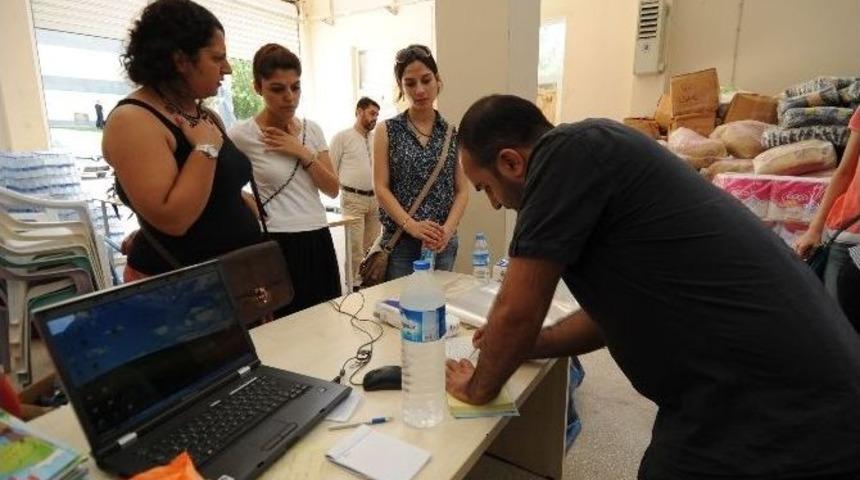 İstanbul&rsquo;dan Diyarbakır&rsquo;daki Sığınmacılara Yardım Eli