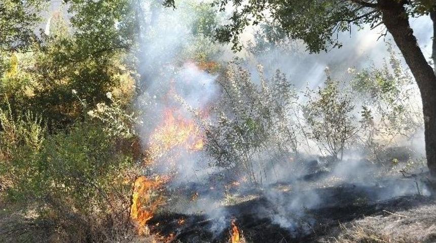 Kızılcahamam&rsquo;da Yangın