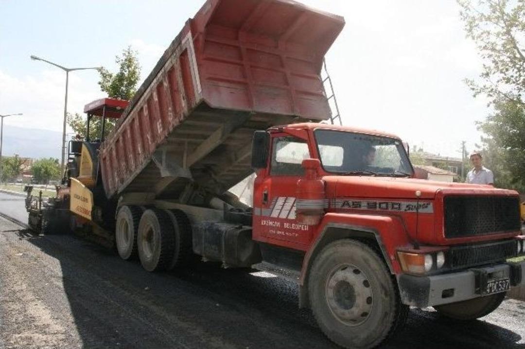 Kırklar Caddesi Asfaltlanıyor