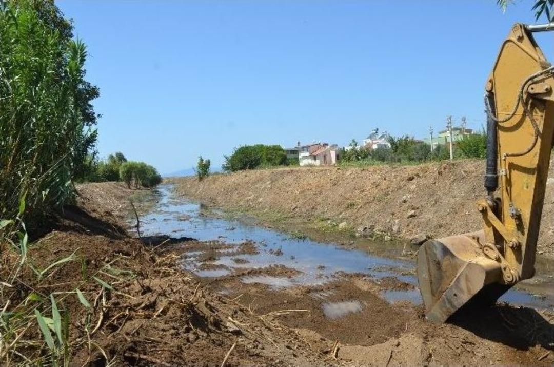 Dikili&rsquo;de Dere Yataklarında Temizlik Seferberliği