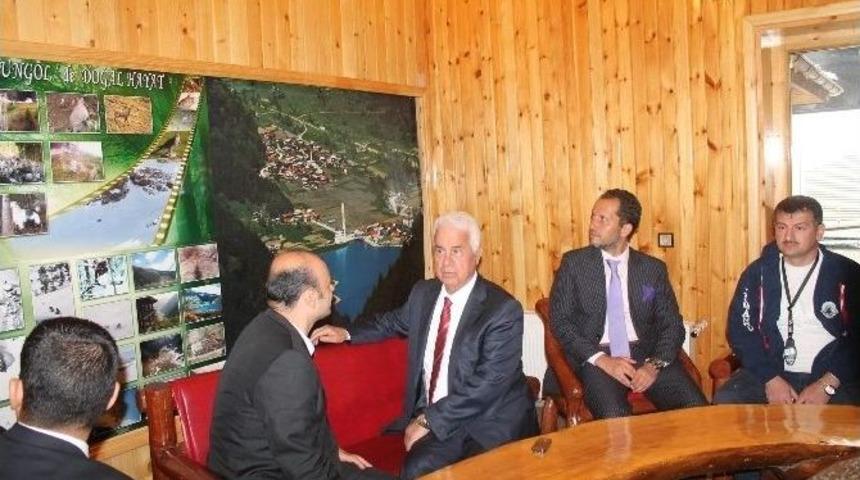 Kktc Cumhurbaşkanı Eroğlu Uzung&ouml;l&rsquo;de