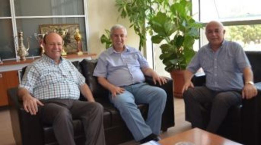 Efeler Belediye Başkanı &Ouml;zakcan&rsquo;dan, Başkan Toyran&rsquo;a Ziyaret