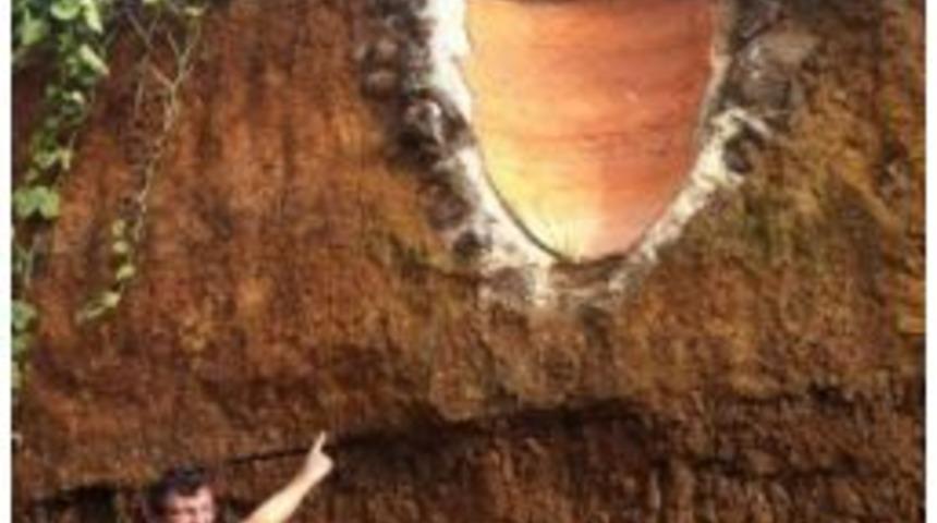 Yol &Ccedil;alışmasında &Ccedil;ıkan K&uuml;p Heyecanlandırdı