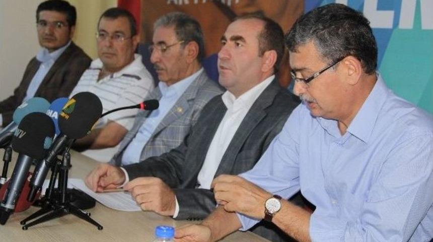 Şanlıurfa Ak Parti İl Teşkilatından Davutoğlu&rsquo;na Destek