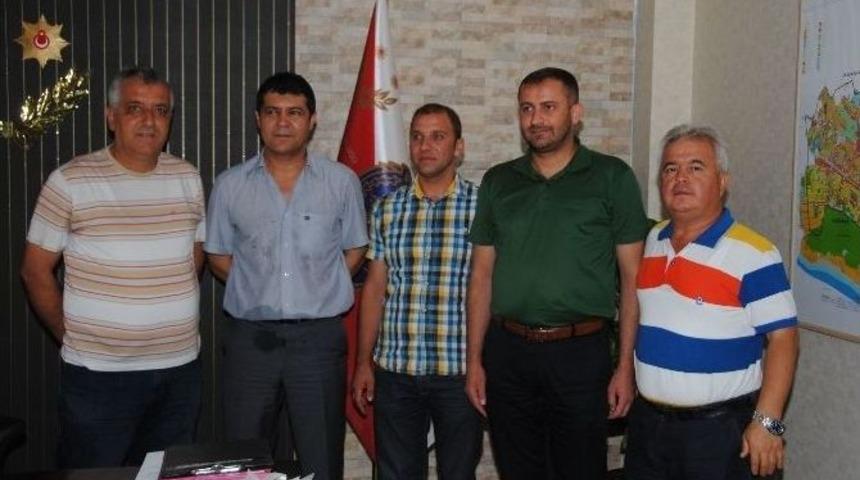 Manavgat Basını İl&ccedil;e Emniyet M&uuml;d&uuml;r&uuml; İlhan&rsquo;ı Ziyaret Etti