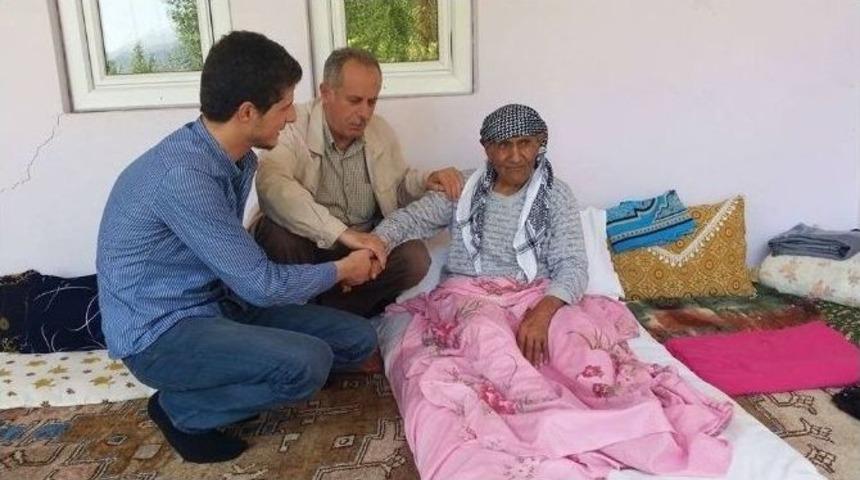 Genç Başkan Belde’deki Hastaları Ziyaret Etti