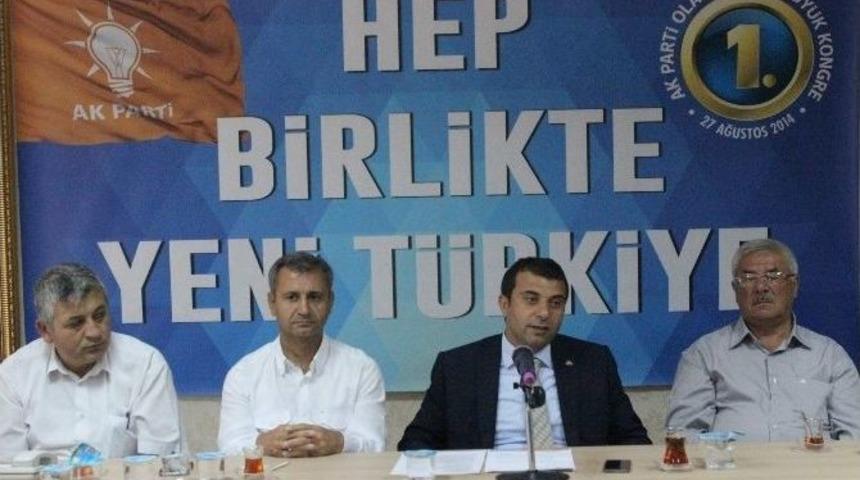 Ak Parti Teşkilatından Davutoğlu&rsquo;na Destek A&ccedil;ıklaması