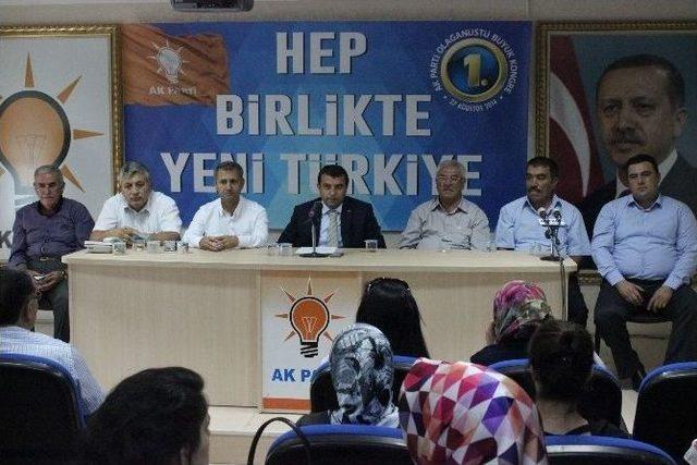 Ak Parti Teşkilatından Davutoğlu’na Destek Açıklaması