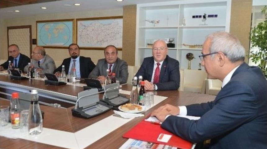 Gazeteciler Konfederasyonu&rsquo;ndan Bakan Elvan&rsquo;a Ziyaret