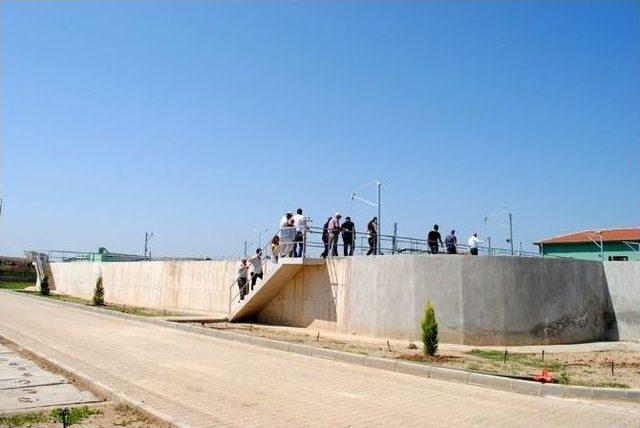 Atıksu Arıtma Tesisinin Geçici Kabul İşlemi Yapıldı