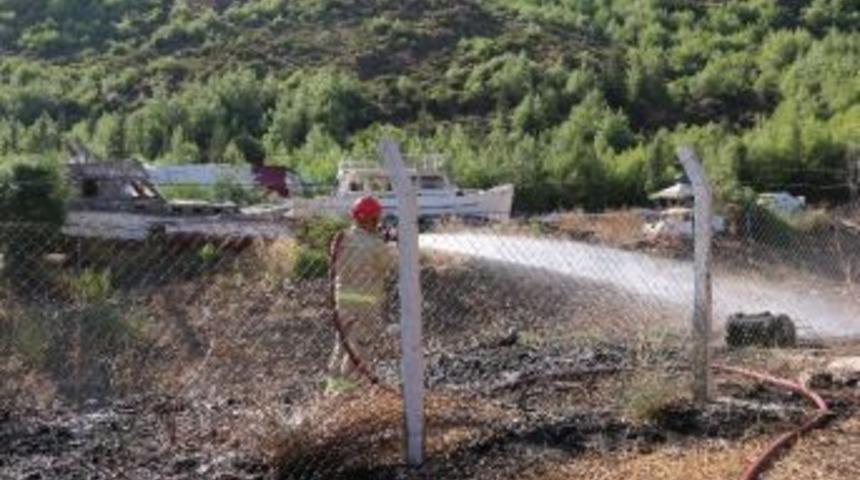 Kaynak Kıvılcımı Yangına Neden Oldu