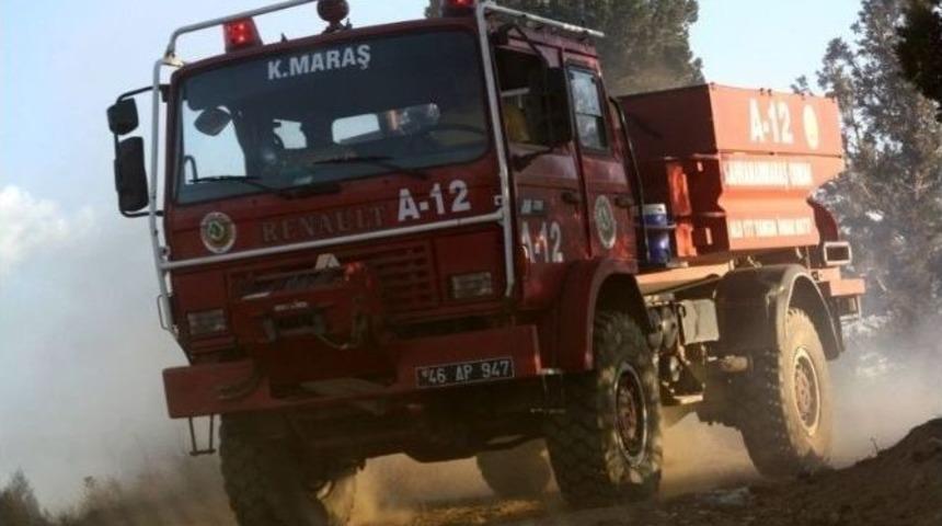 G&ouml;ksun&rsquo;da Orman Yangını